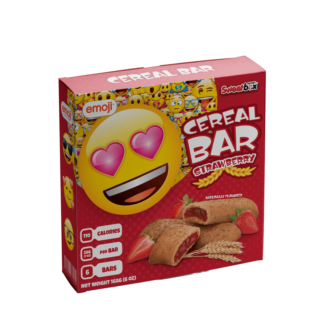 Strawberry filled Cereal bar